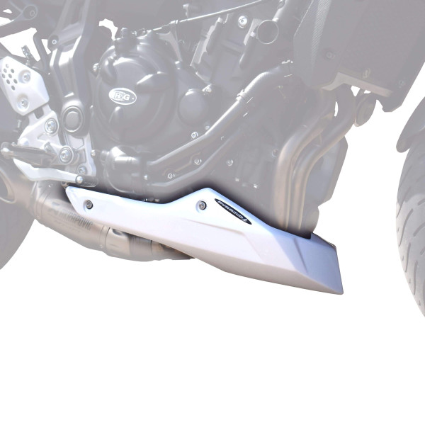 Pyramid Plastics Pyramid belly pan | gloss white | yamaha mt-07 2013>current